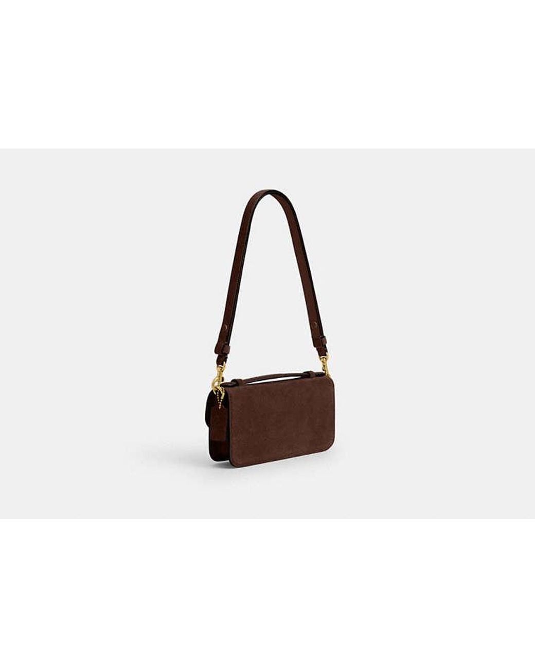 COACH Black New York Elora Top Handle Crossbody Bag