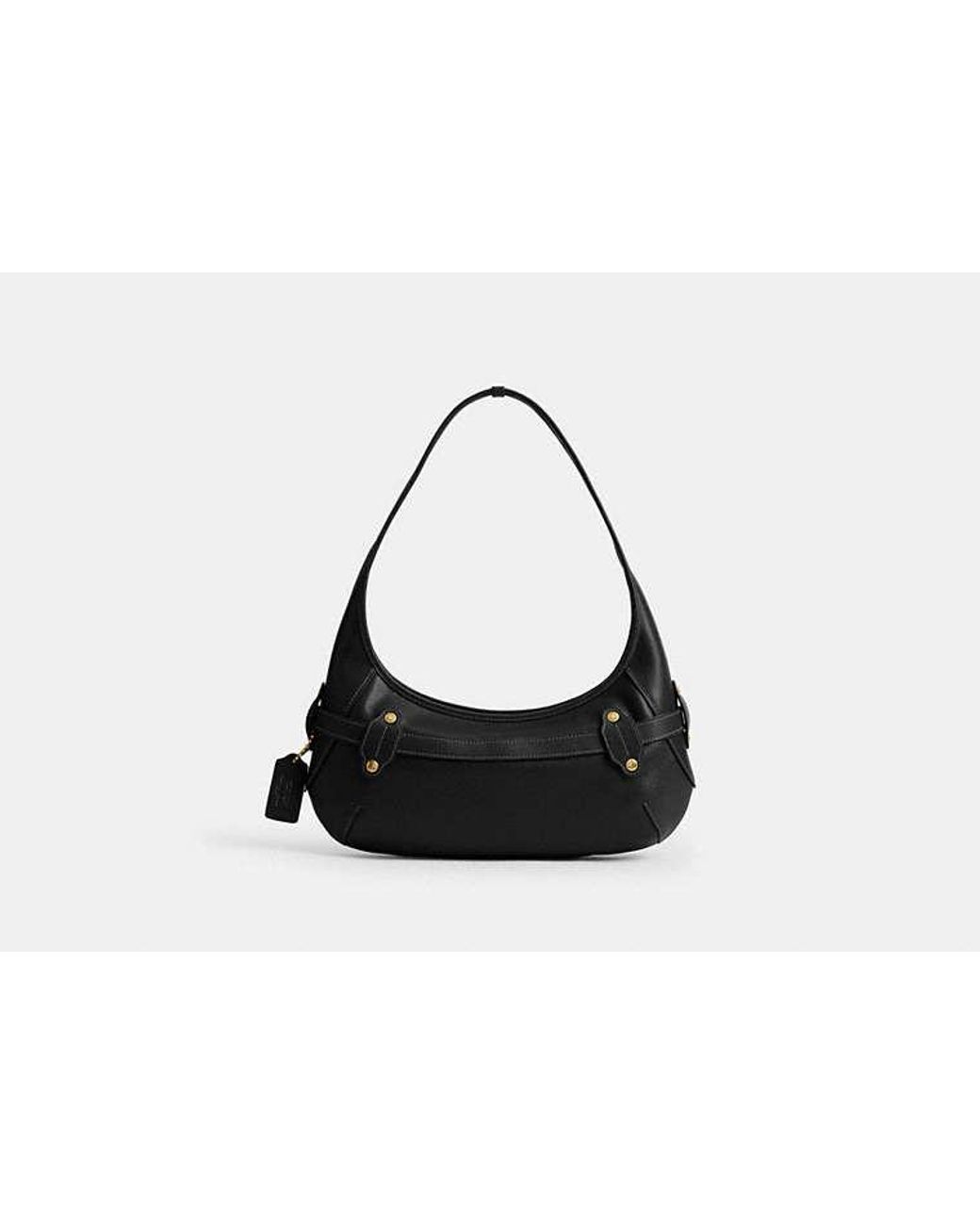 COACH Black Belted Ergo Shoulder Bag