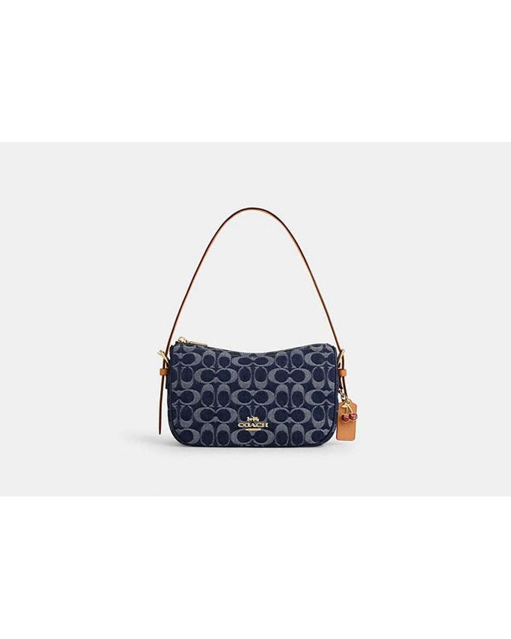 COACH Kailey Shoulder Bag in Blue | Lyst