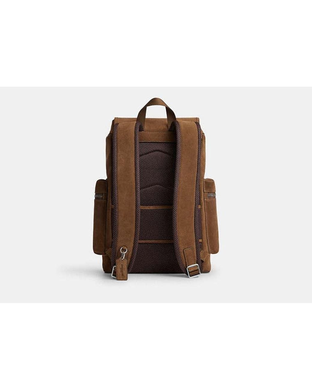 COACH Brown Sprint Backpack for men