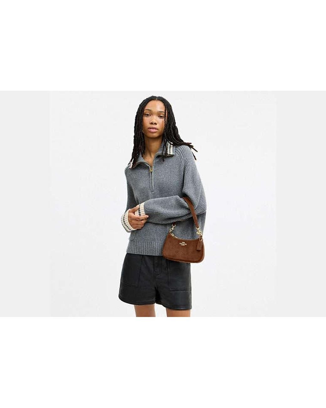 COACH Black Teri Mini Crossbody Bag