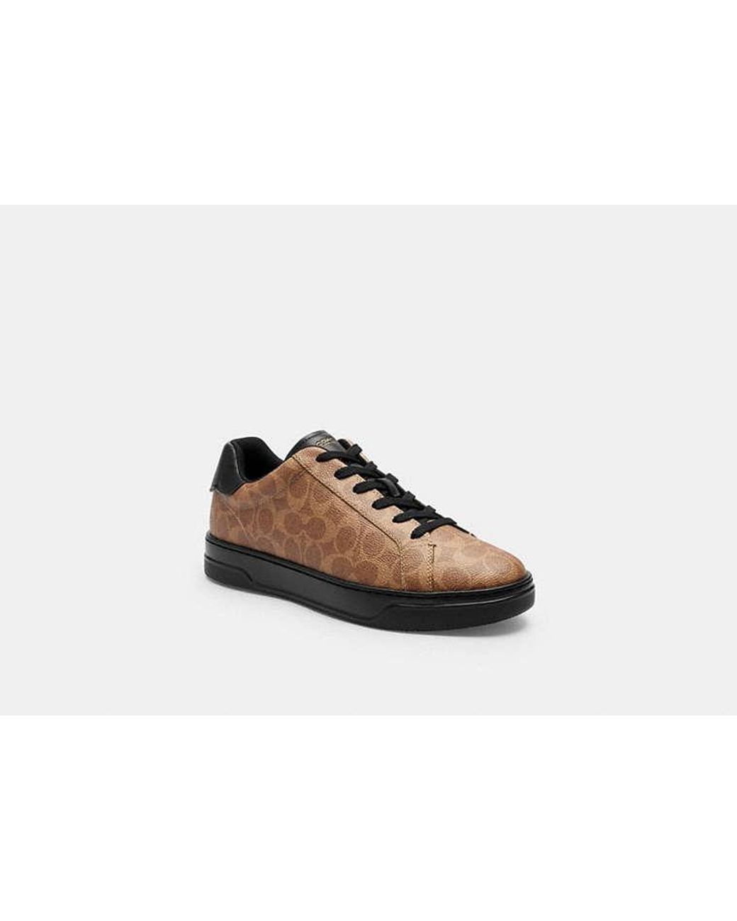 COACH Black High Line Sneaker for men