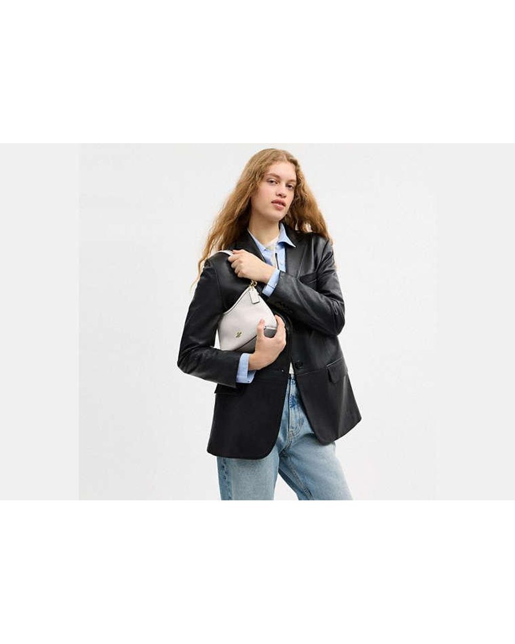 COACH Black Laurel Small Shoulder Bag