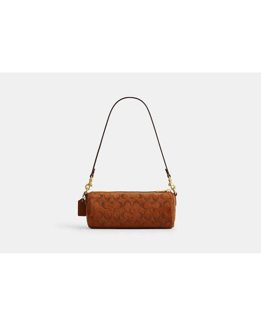 COACH Black Barrel Bag