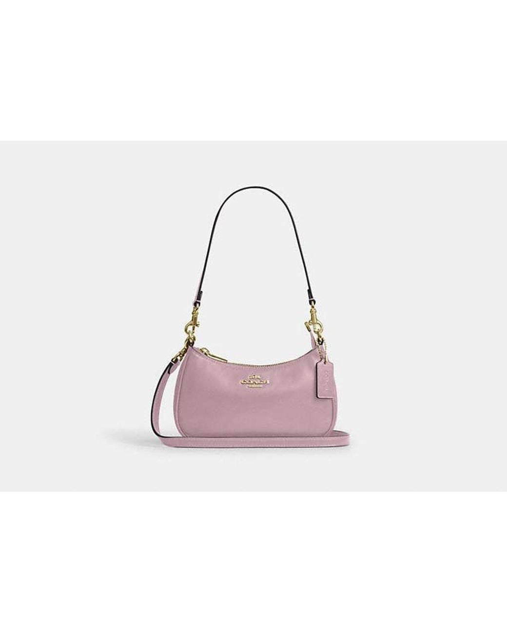 COACH Black Soft Teri Mini Crossbody Bag