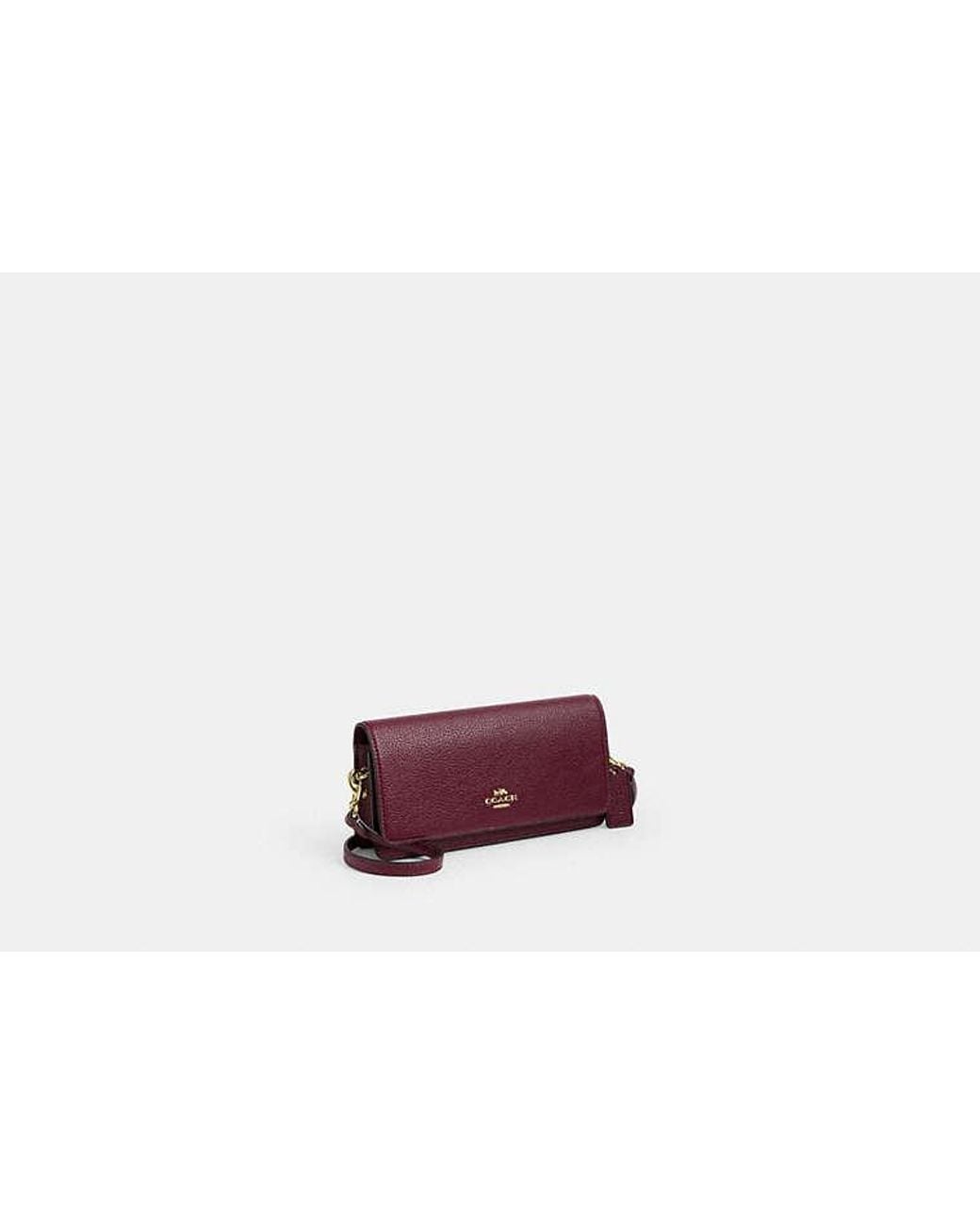 COACH Red Evie Crossbody Bag