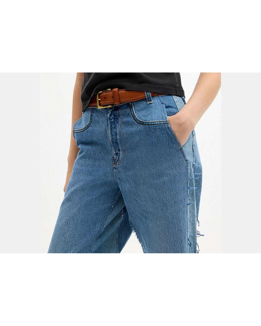 Vaqueros Reciclados COACH de color Blue
