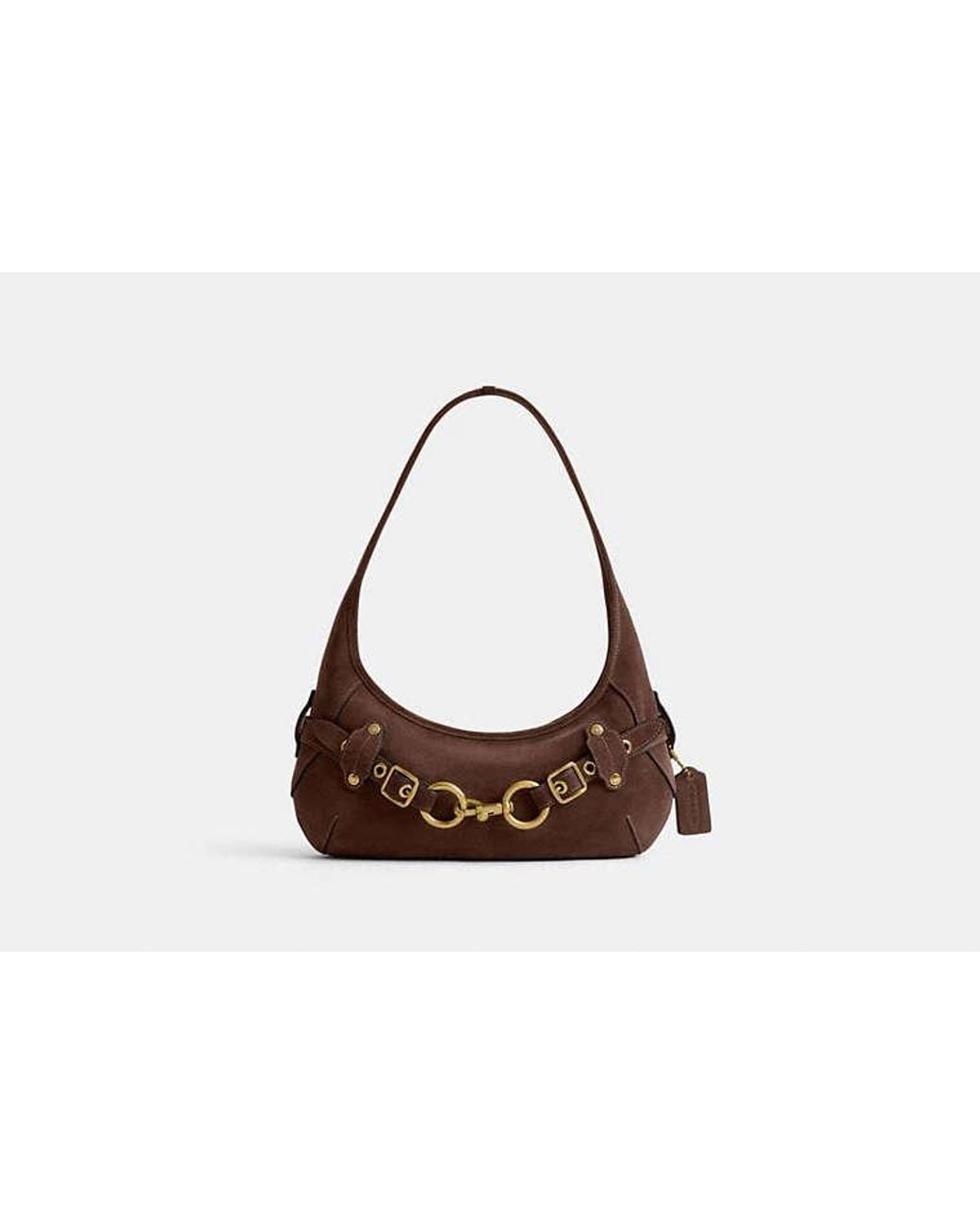 COACH Black Belted Ergo Shoulder Bag