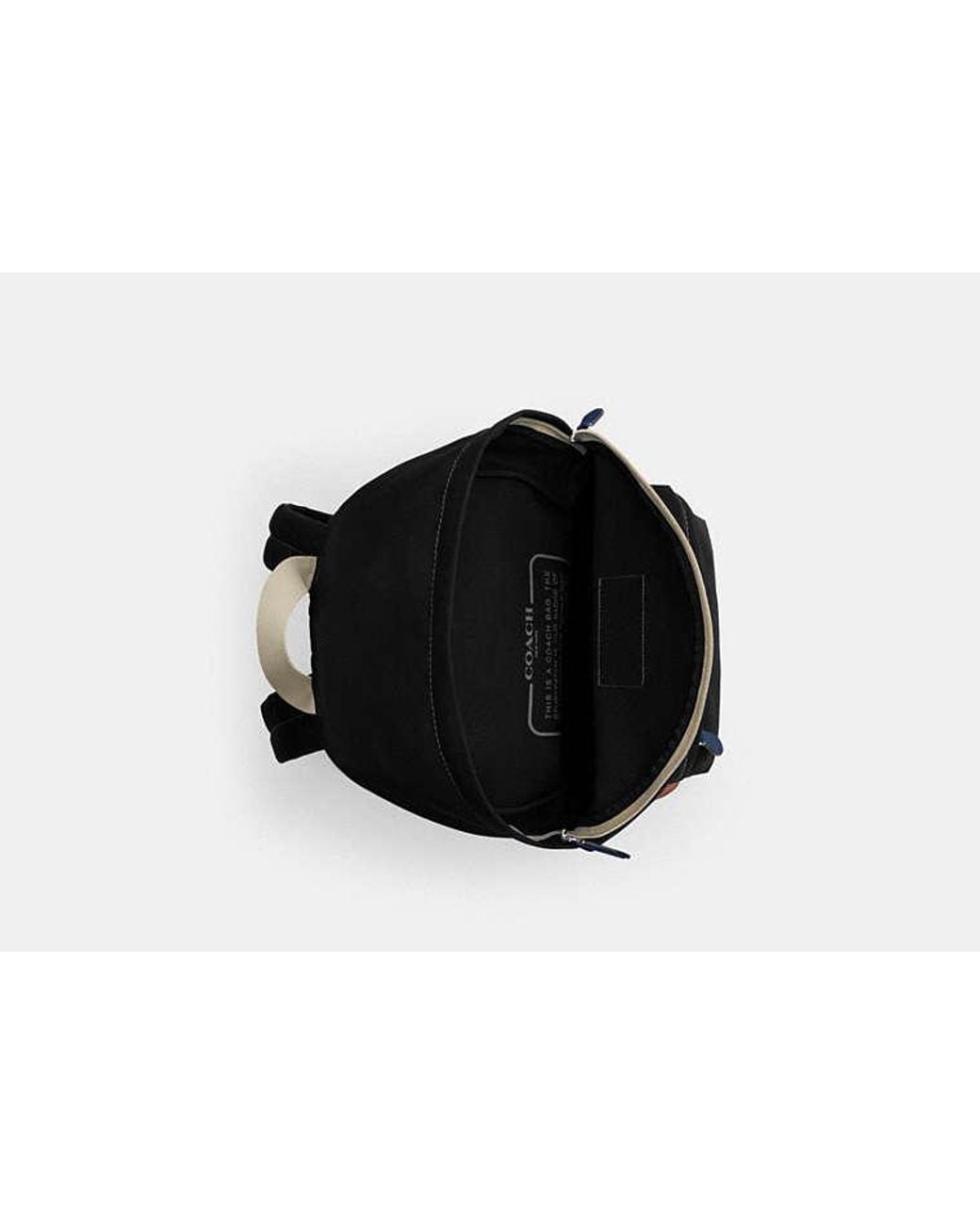 COACH Black Tyler Backpack for men
