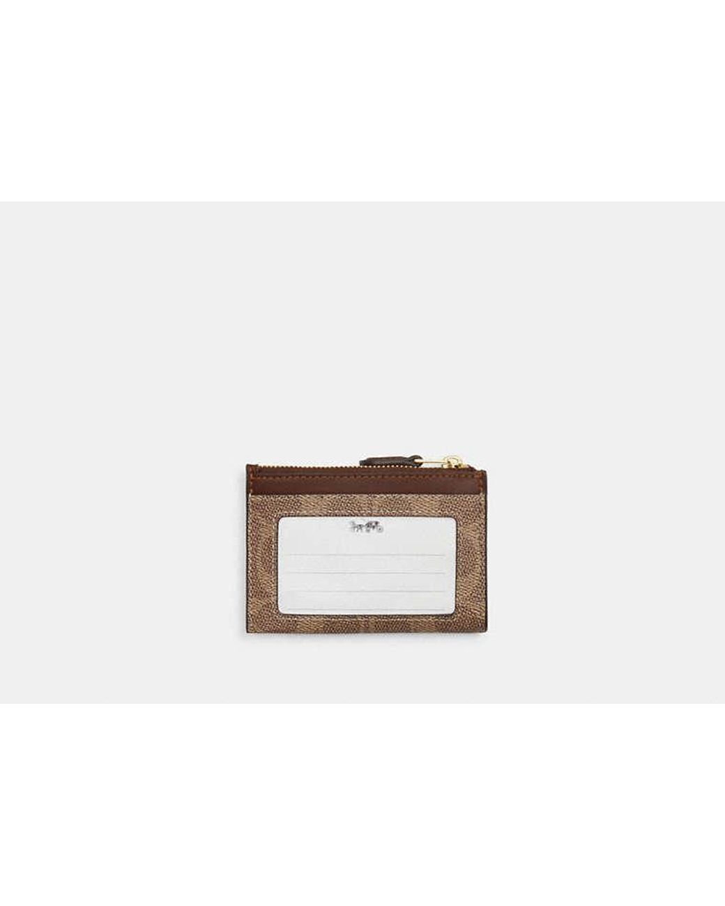 COACH Black Mini Skinny Id Case