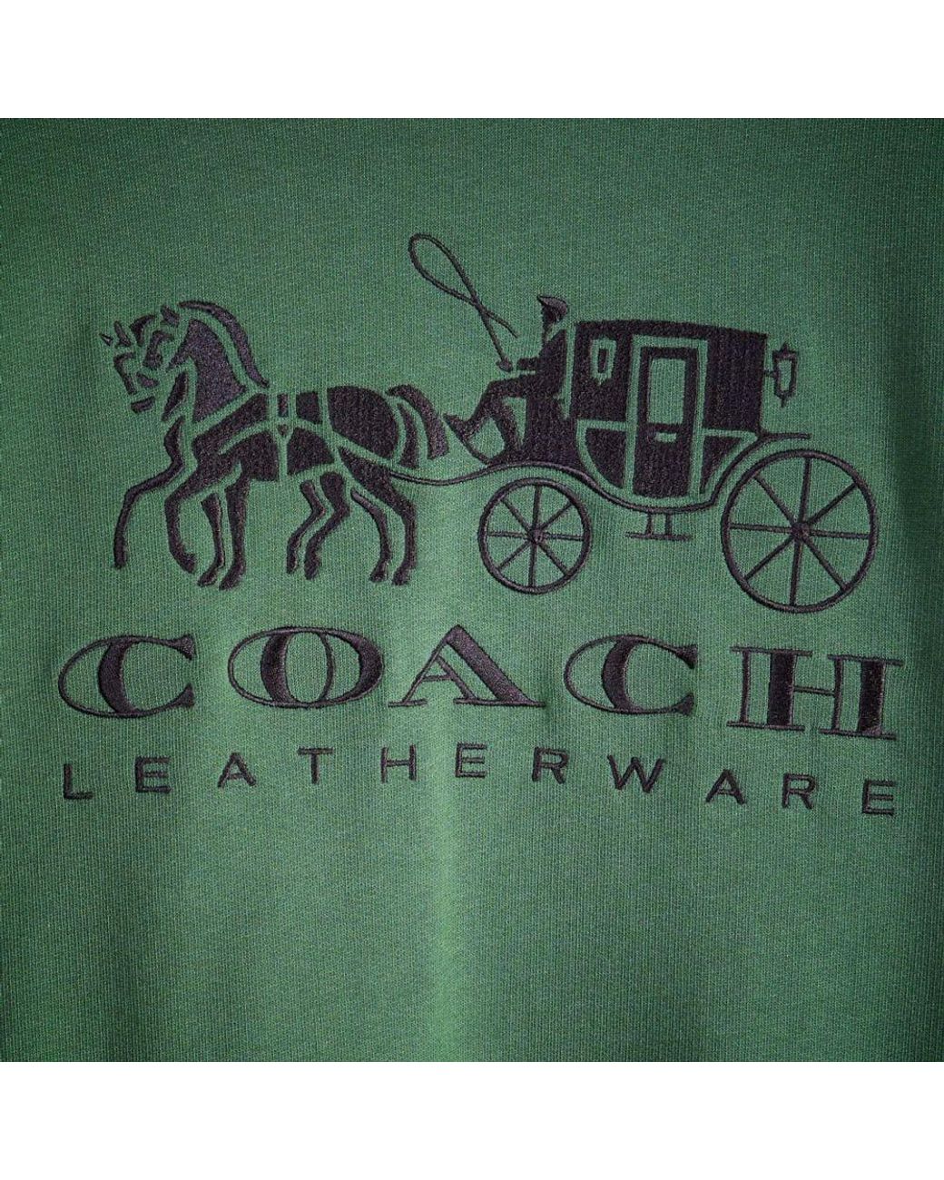 COACH®  Rain Cloud Sweatshirt In Organic Cotton