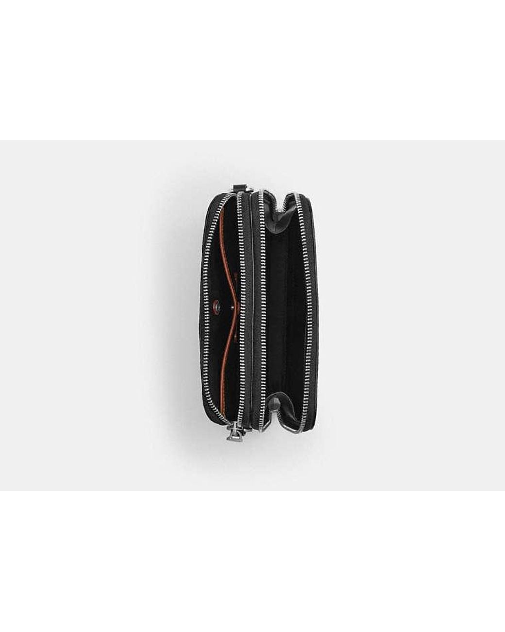 COACH Black Clinton Crossbody Bag for men