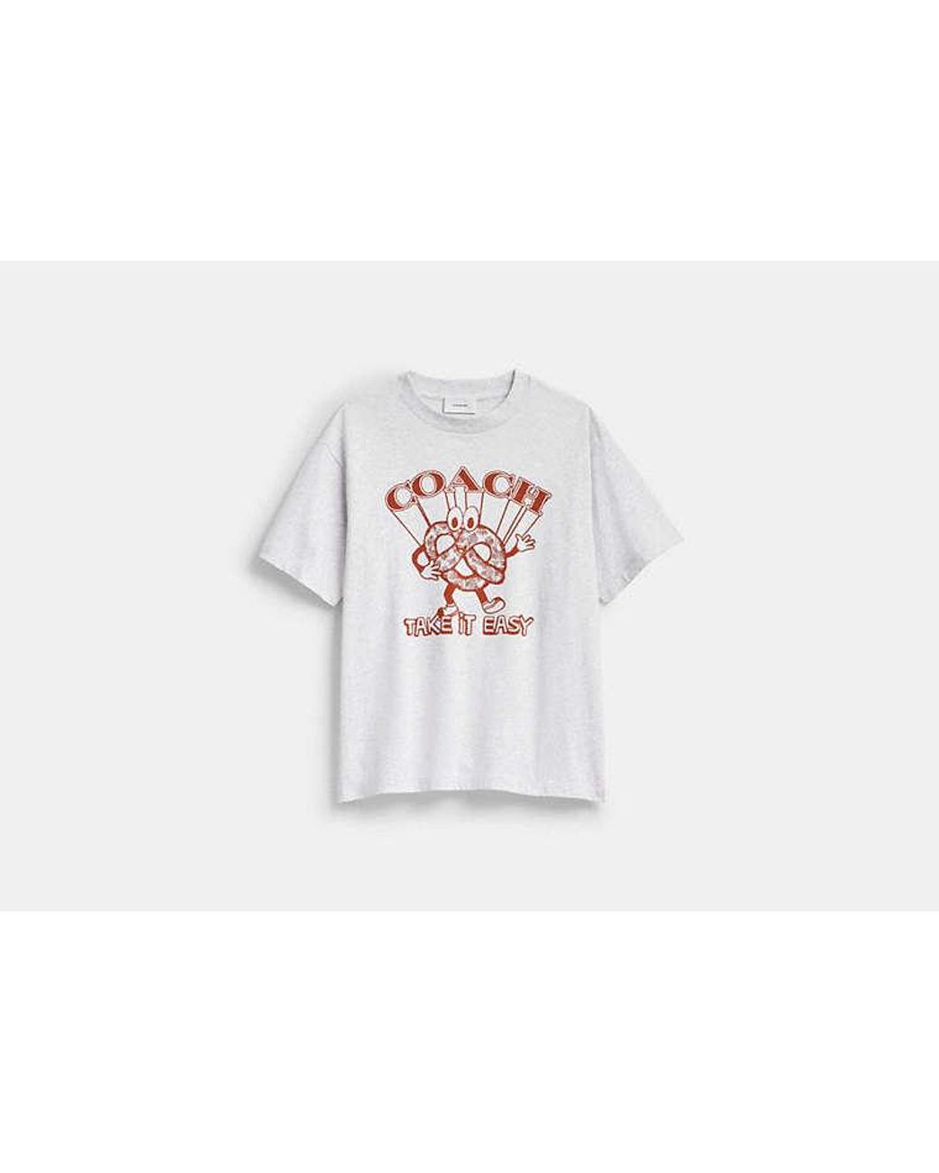 COACH Black Pretzel Relaxed T-Shirt