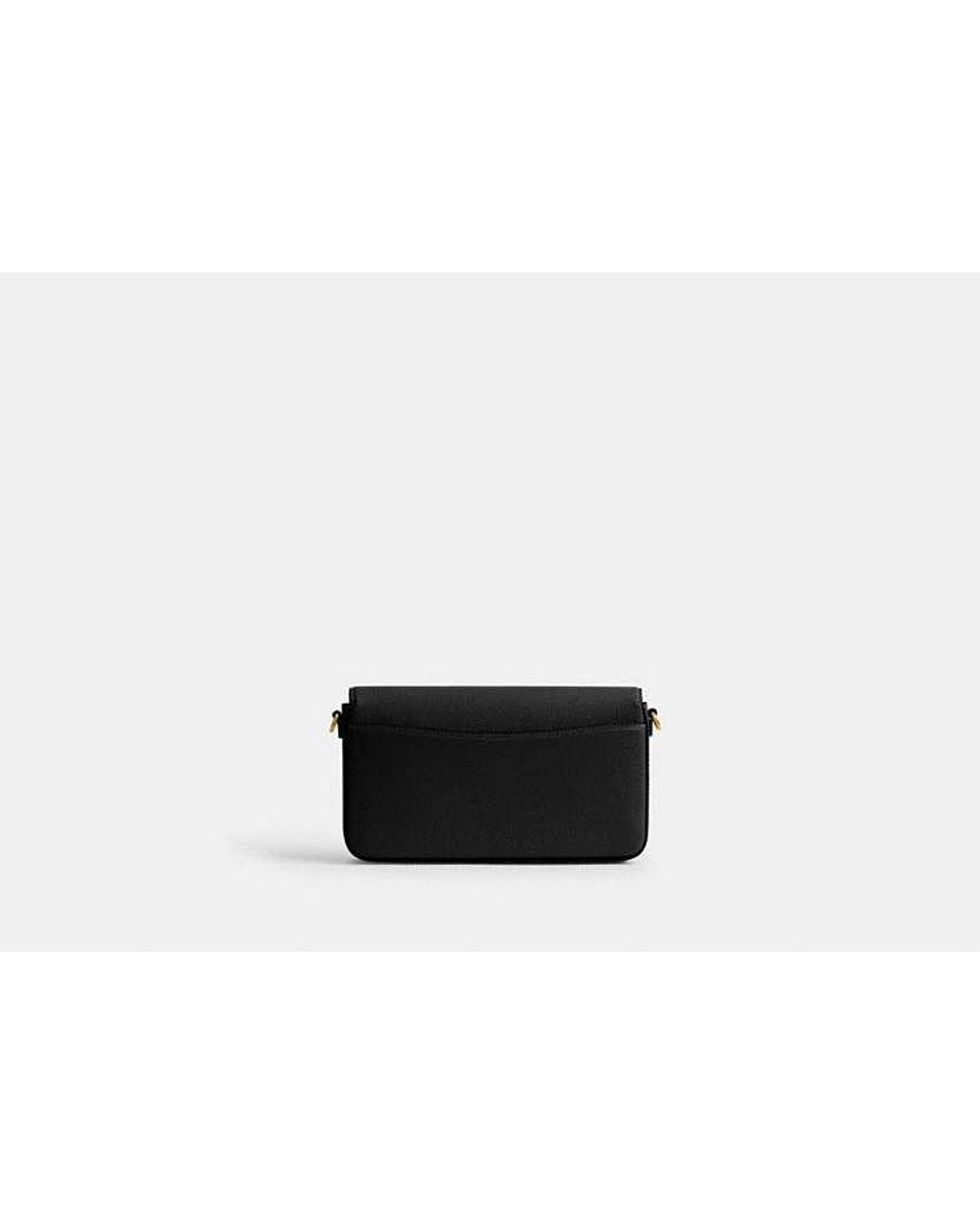 COACH Black Mila Crossbody Bag With Signature Canvas
