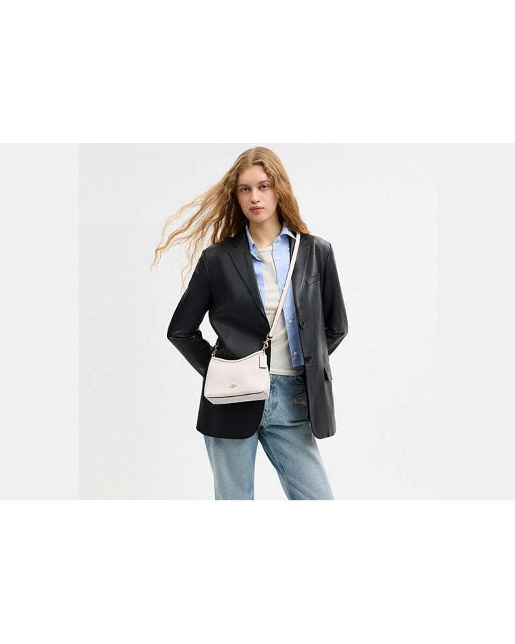 COACH Black Laurel Small Shoulder Bag