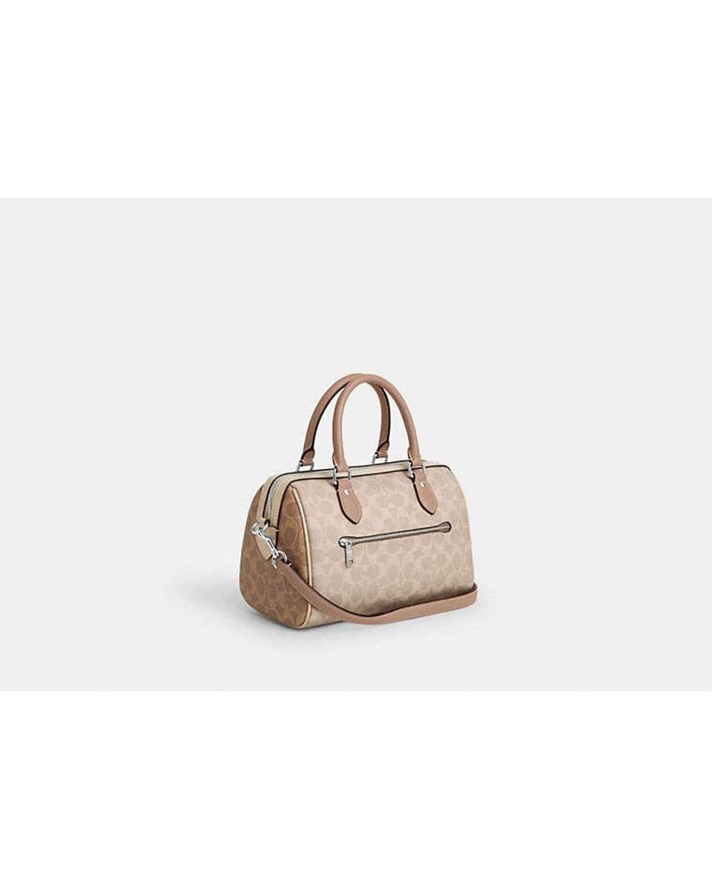 COACH Black Rowan Satchel Bag