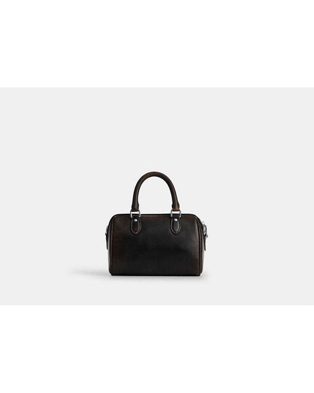 COACH Black Mini Rowan Crossbody Bag