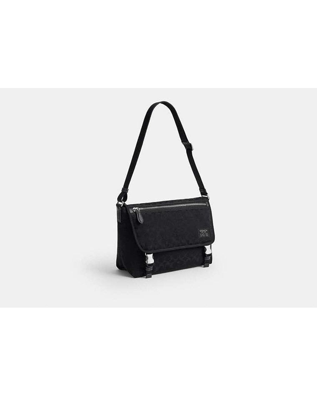 COACH Black Lane Messenger for men
