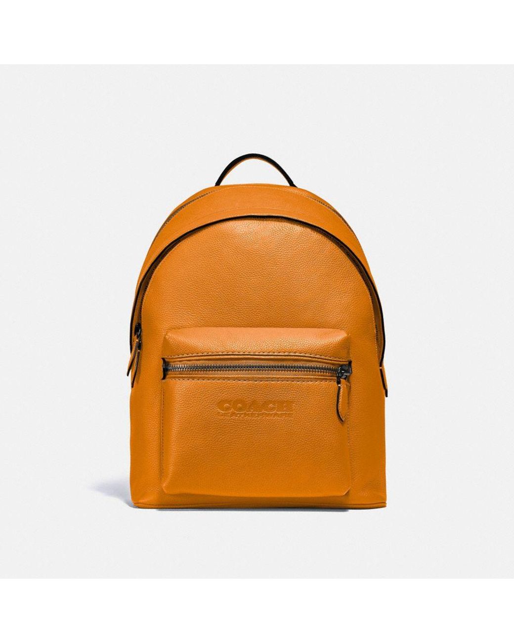 Introducir 73+ imagen coach orange backpack - Abzlocal.mx