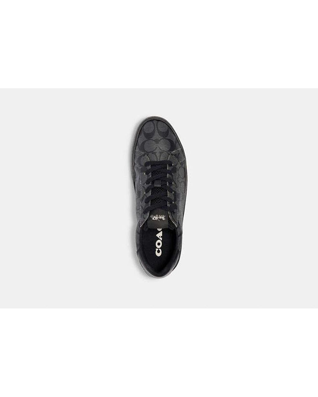 COACH Black Clip Low Top Sneaker for men