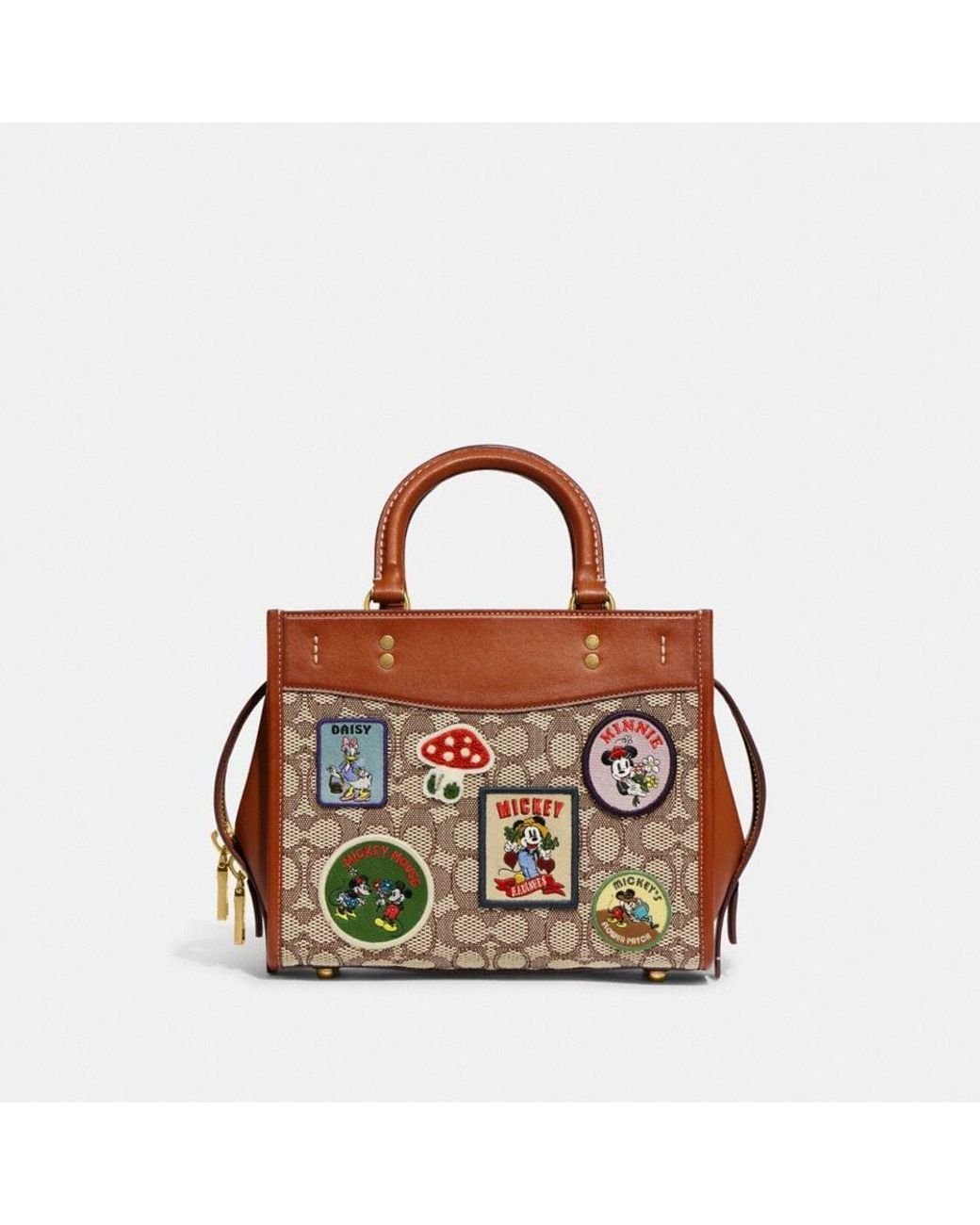 COACH Disney X Rogue 25 In Signature Textile Jacquard With Patches in