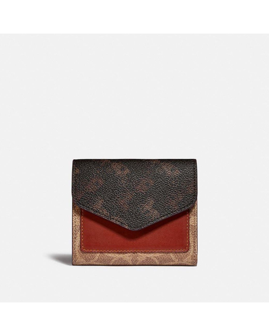 coach horse and carriage jacquard wallet