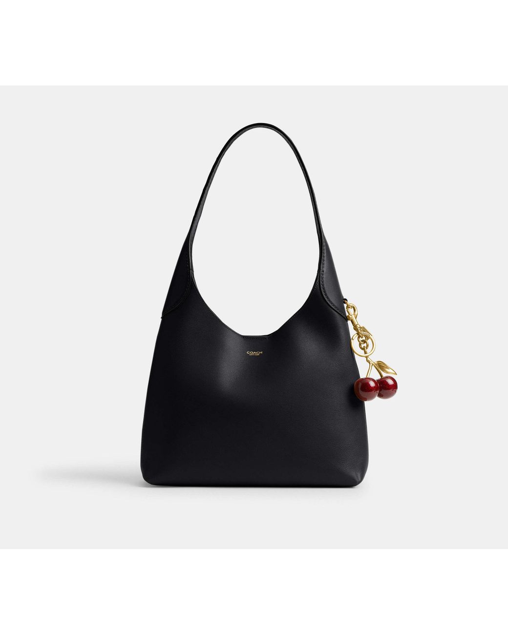 COACH Black Brooklyn Shoulder Bag