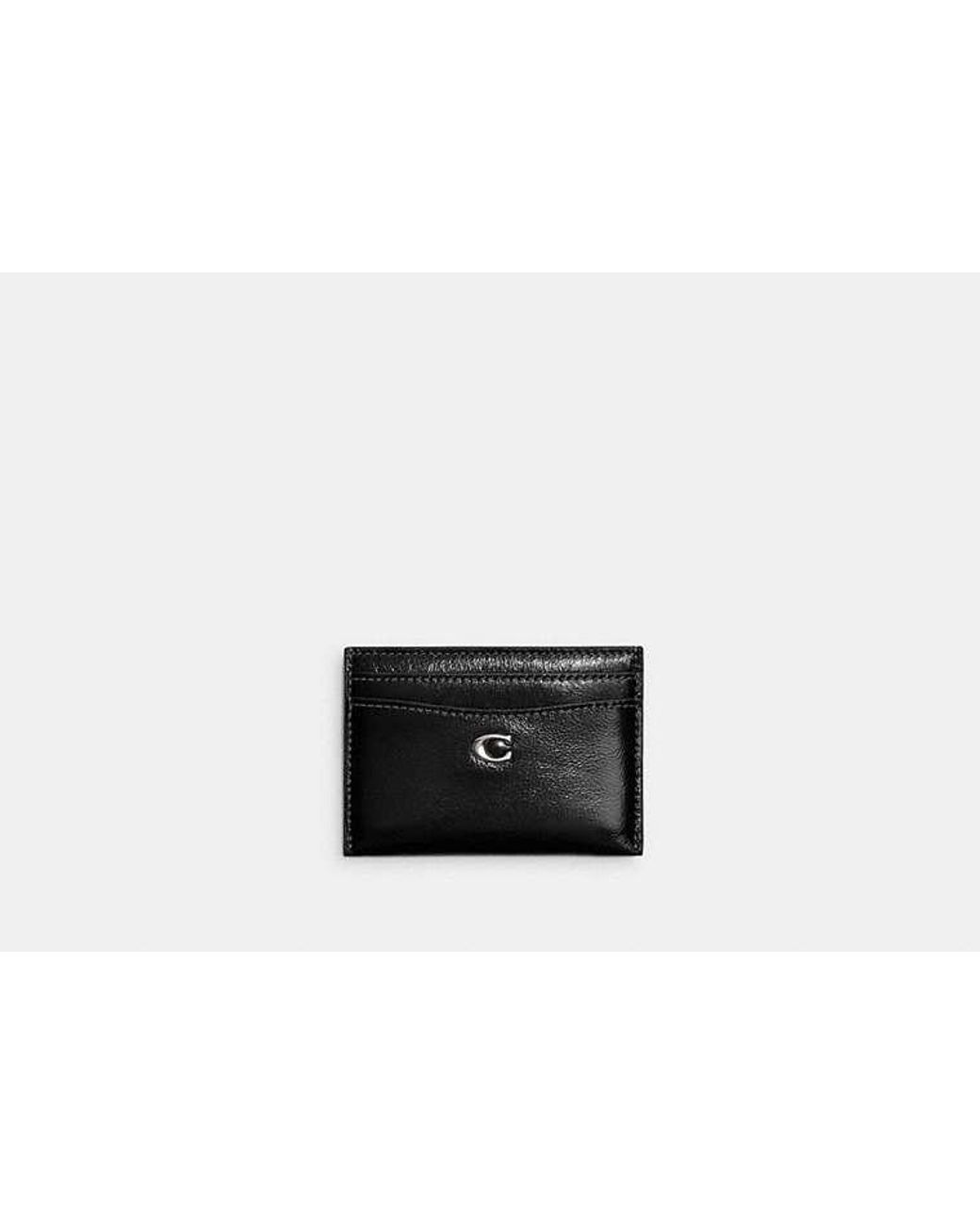 COACH Black Essential Card Case