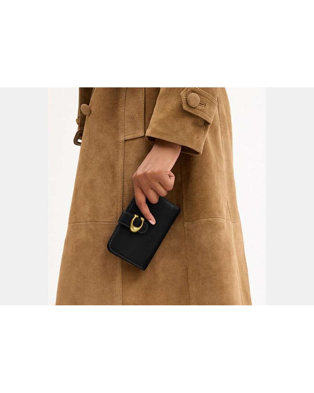 COACH Black Tabby Wallet