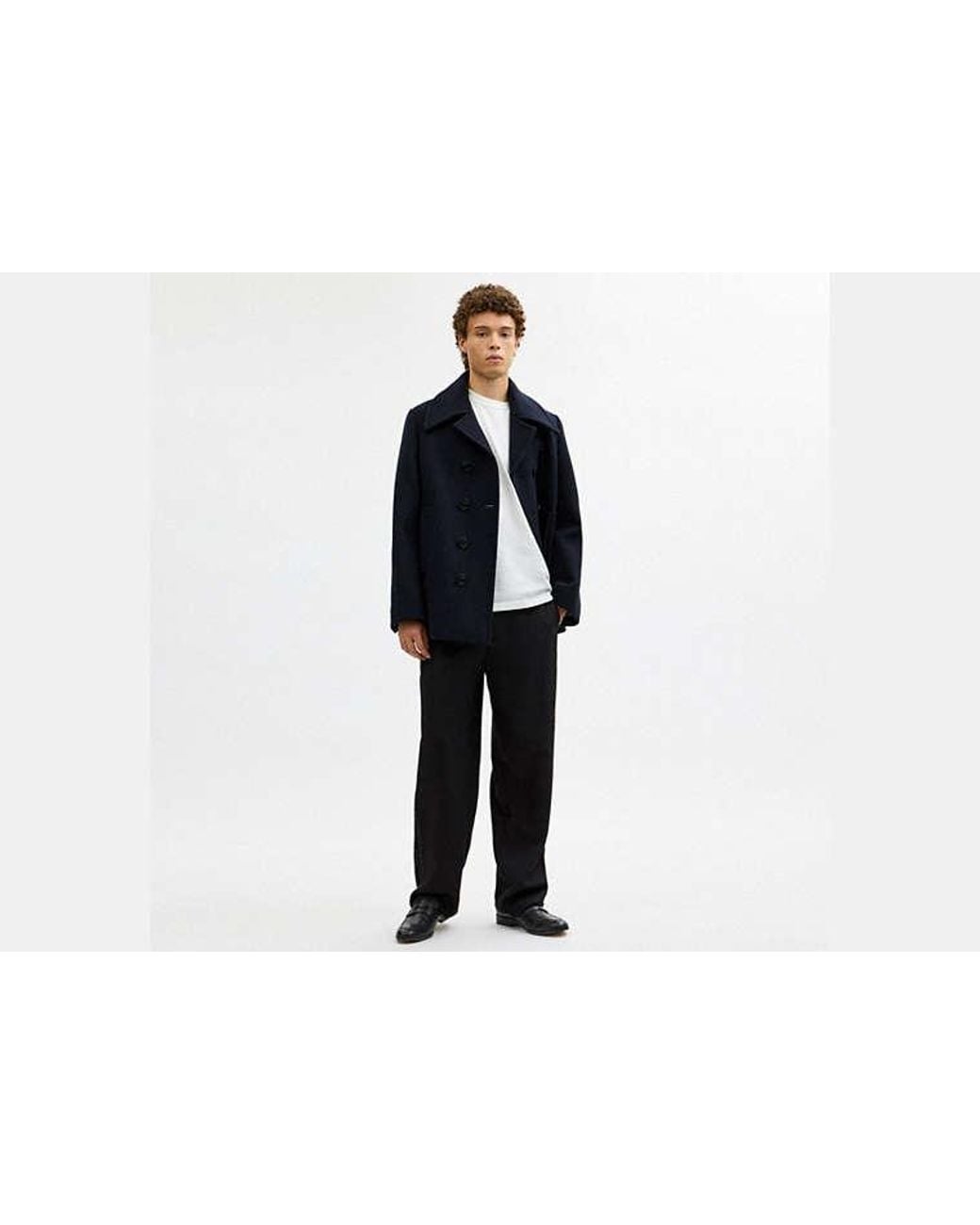 COACH Blue Peacoat for men