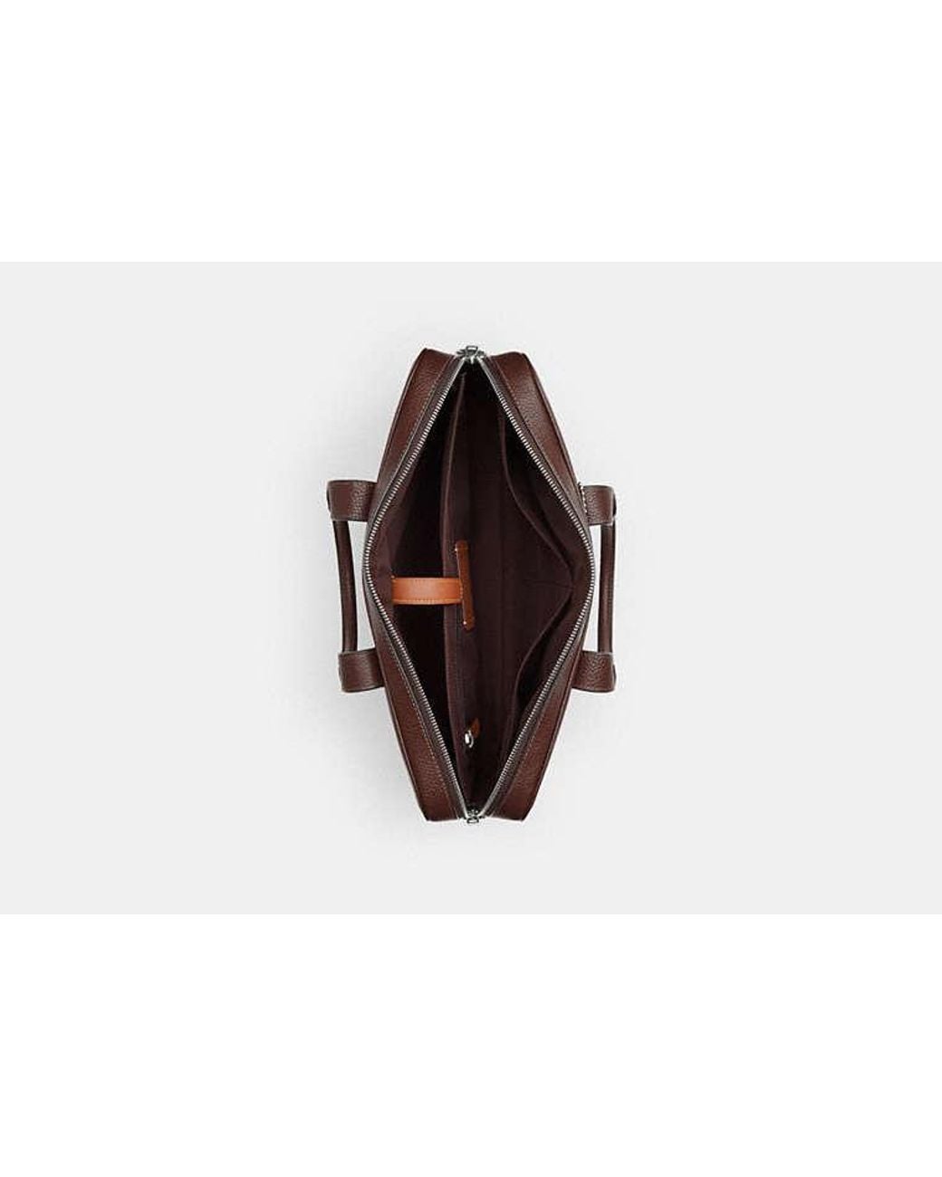 COACH Brown Austin Brief for men
