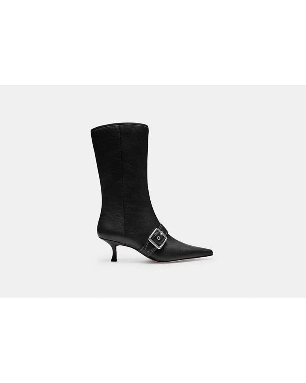 COACH Black Margot Boot