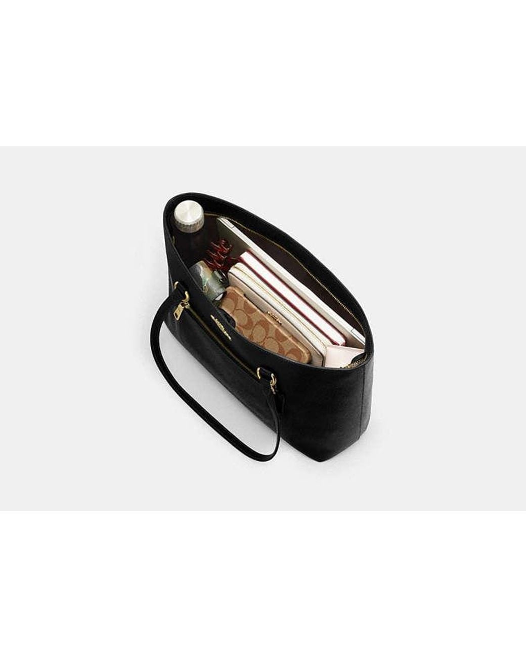 COACH Black Station Tote Bag