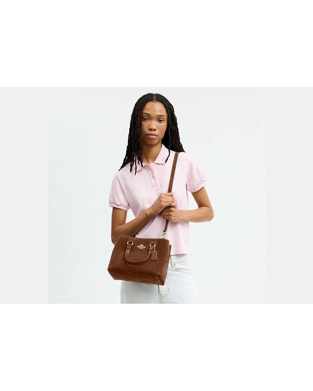 COACH Black Station Carryall Bag