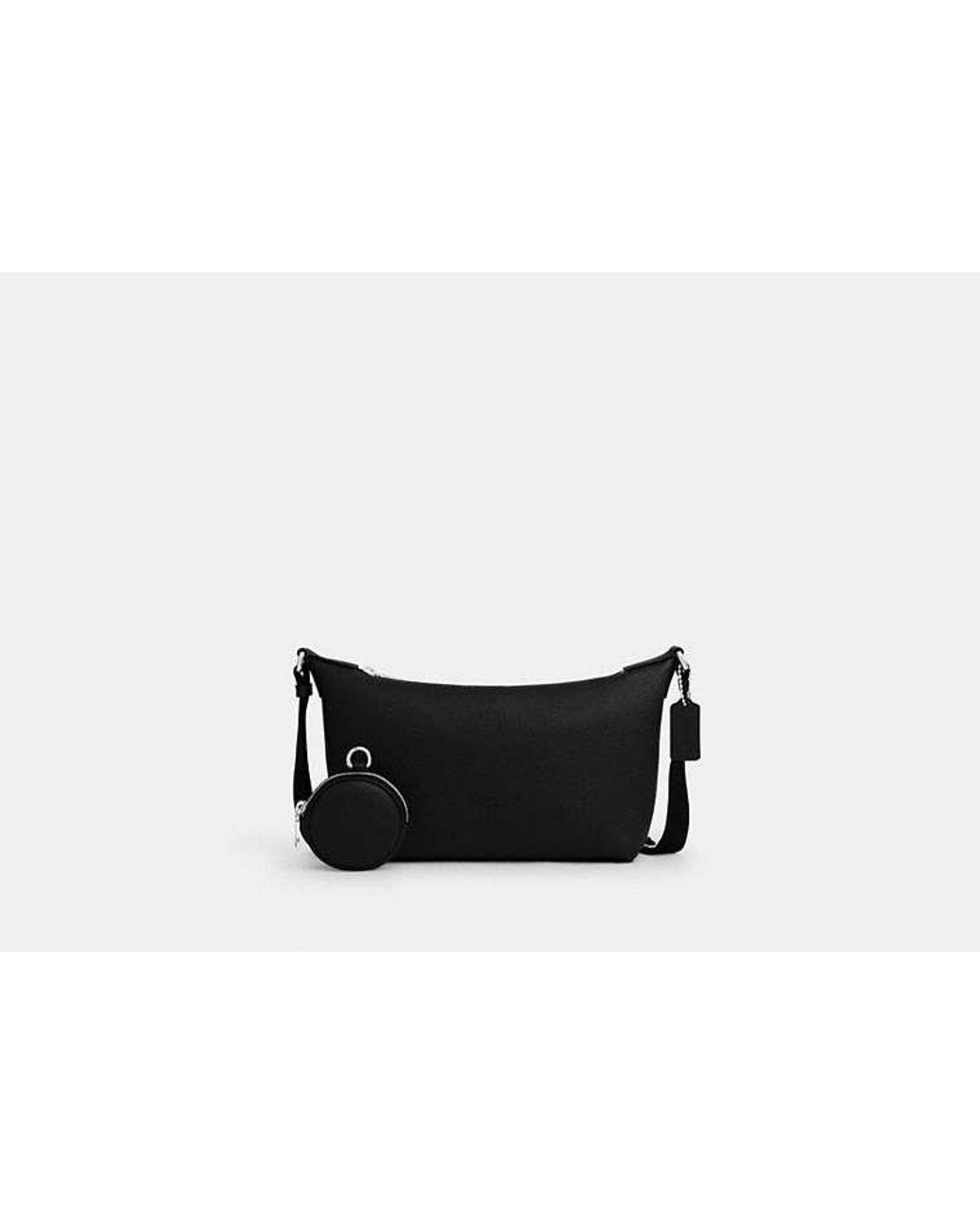 COACH Black Small Finn Crossbody Bag With Pouch for men