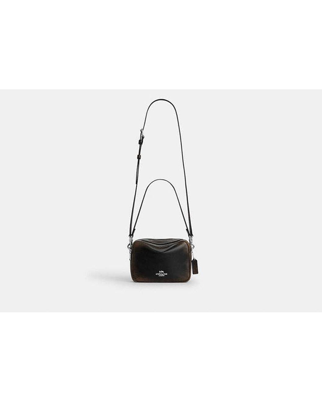 COACH Black Carey Crossbody Bag