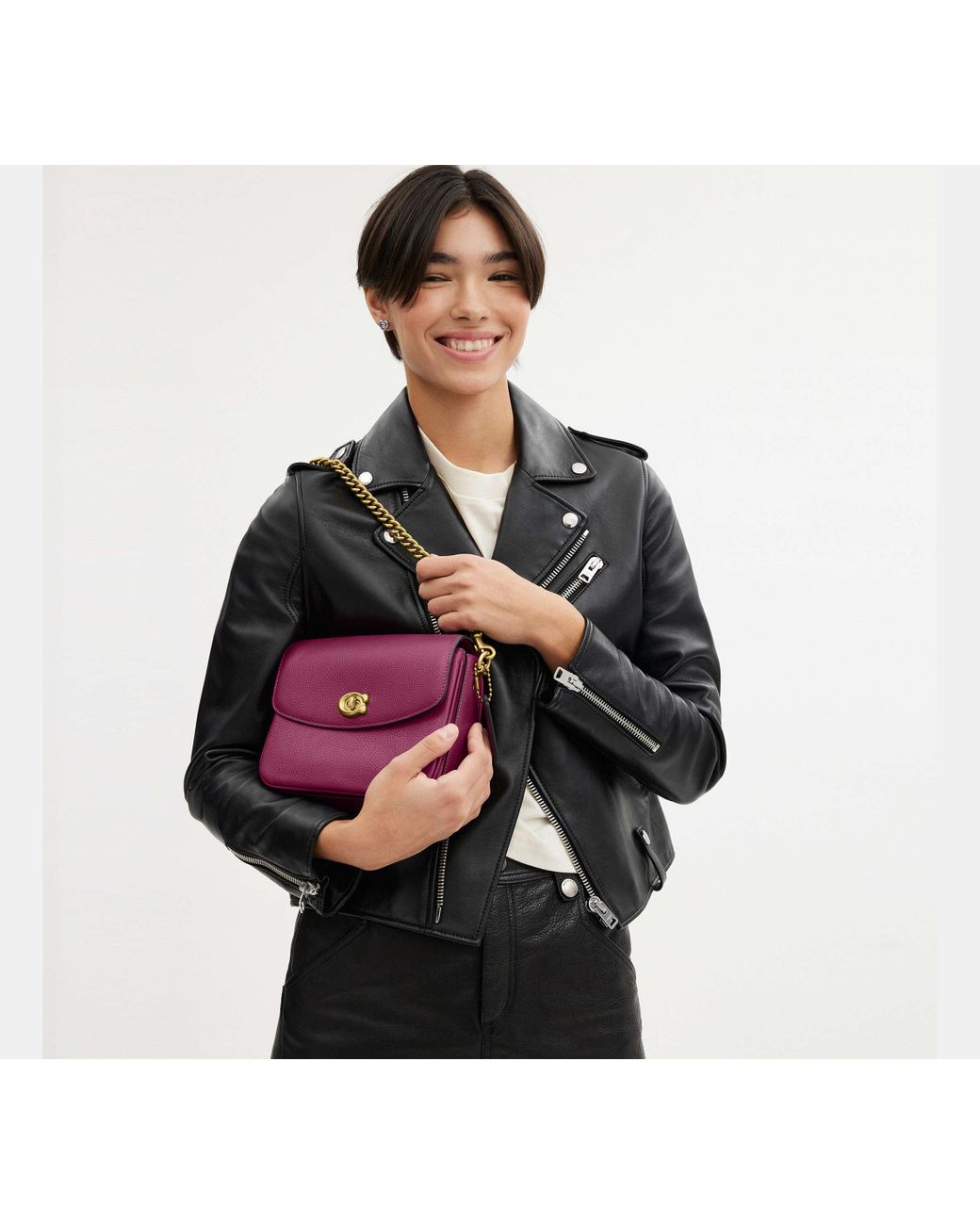 COACH Cassie Crossbody 19 in Purple Lyst UK