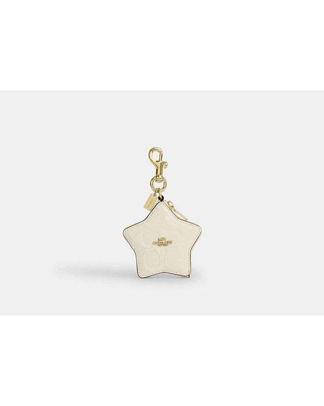 COACH Black Star Bag Charm
