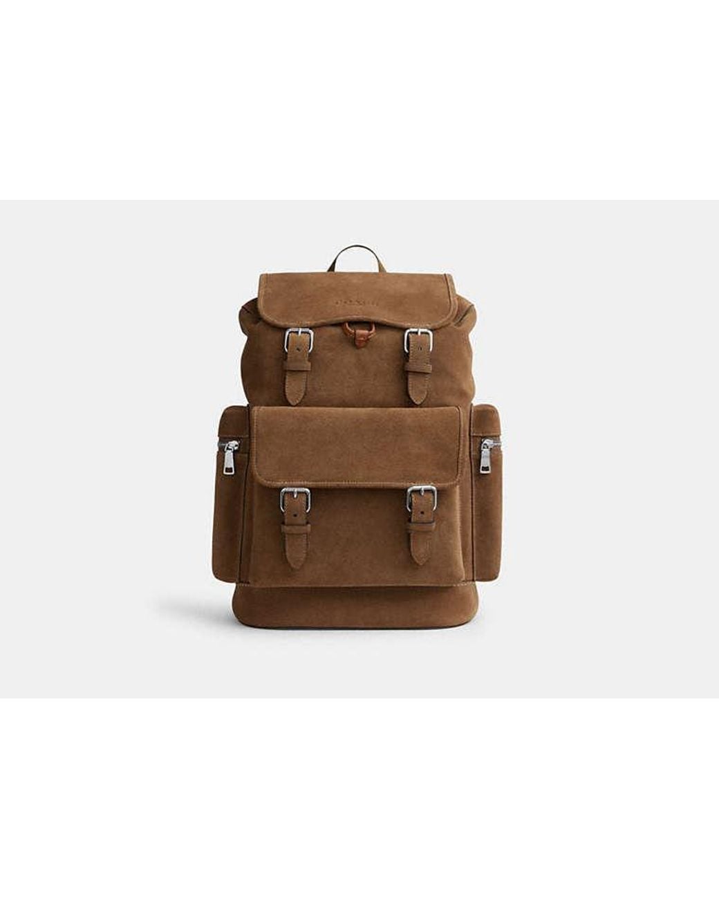 COACH Brown Sprint Backpack for men