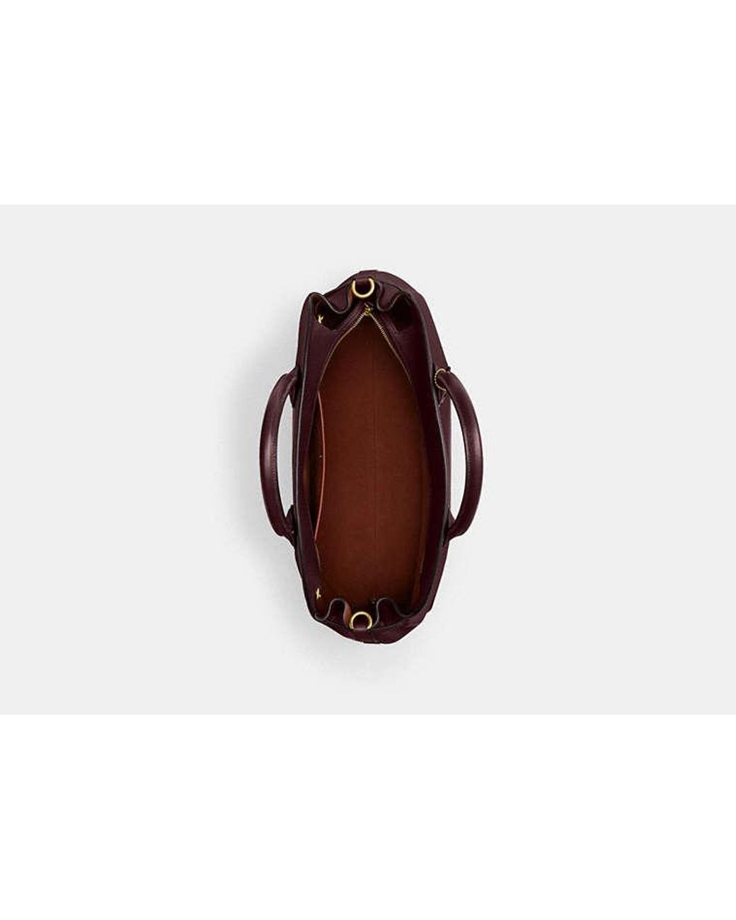 COACH Brown Soft Empire Carryall Bag 48