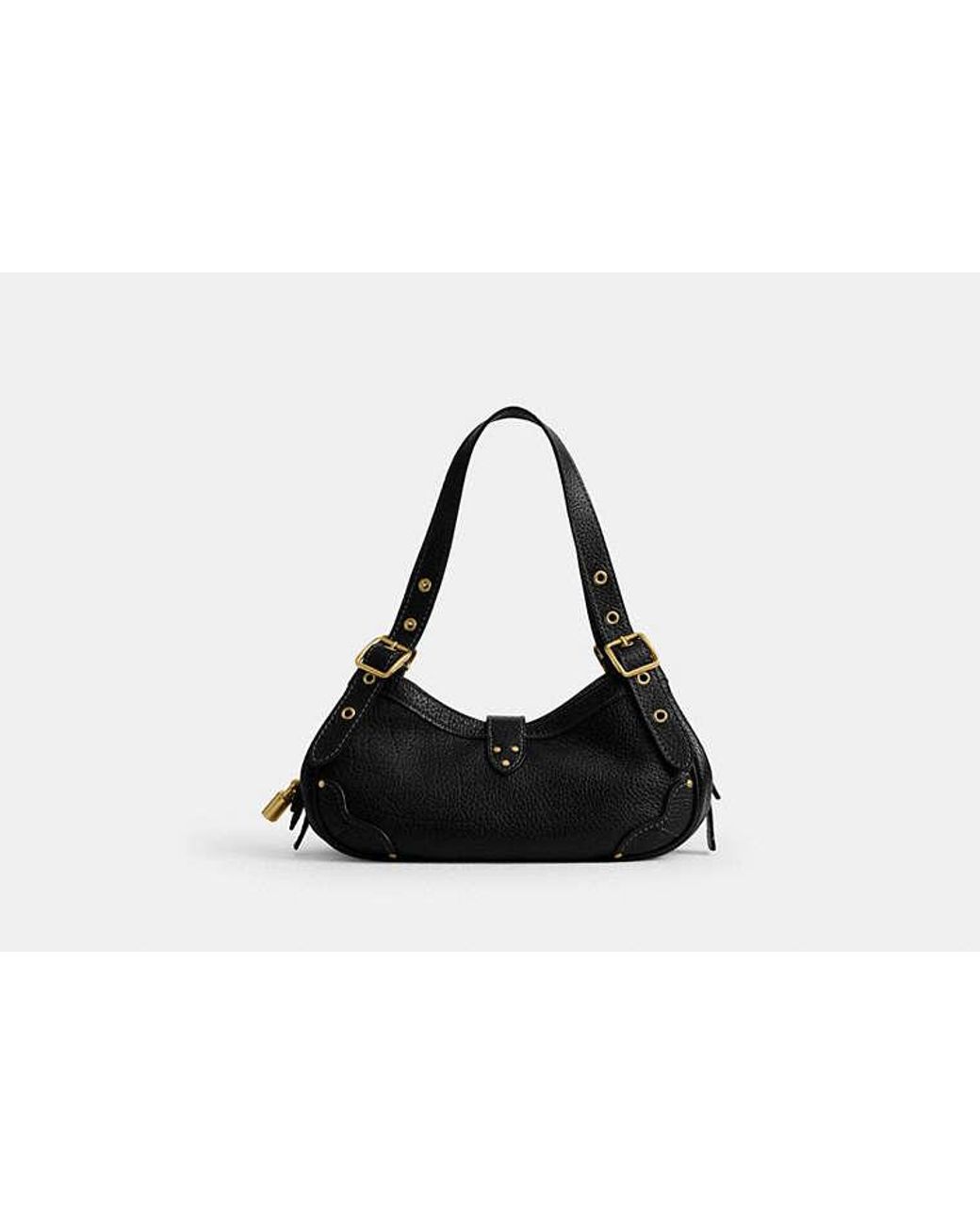 COACH Black Drifter Shoulder Bag 31