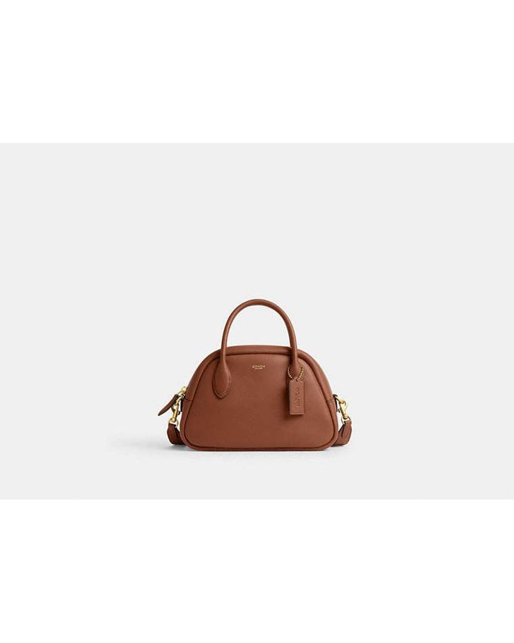 COACH Borough Bowlingtasche in Braun Lyst DE