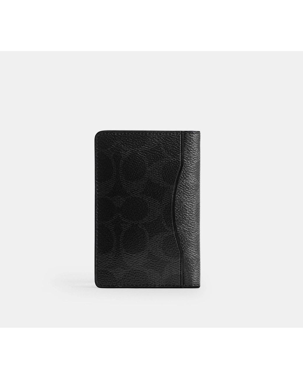 Portafoglio-Porta Carte Di Credito di COACH in Black da Uomo