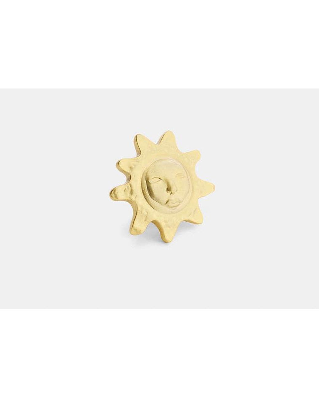 COACH Black Sun Brooch