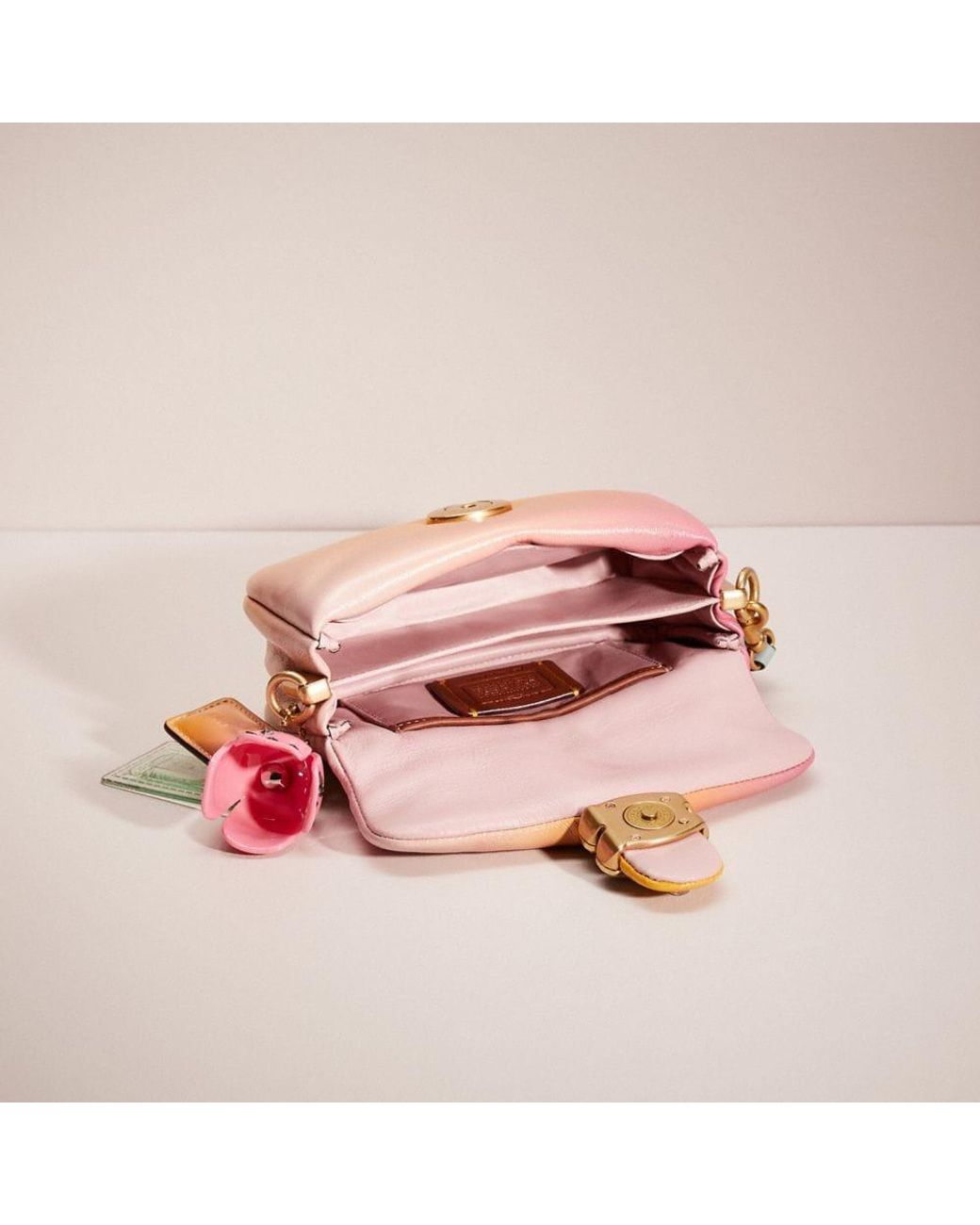 Coach pink store ombre purse