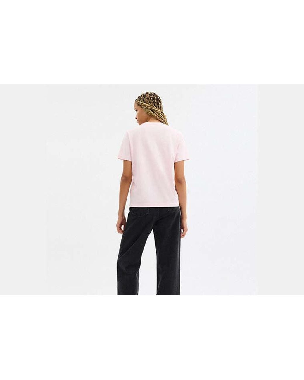 COACH Black Signature Square T-Shirt