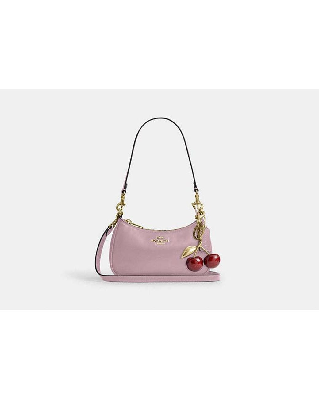 COACH Black Soft Teri Mini Crossbody Bag