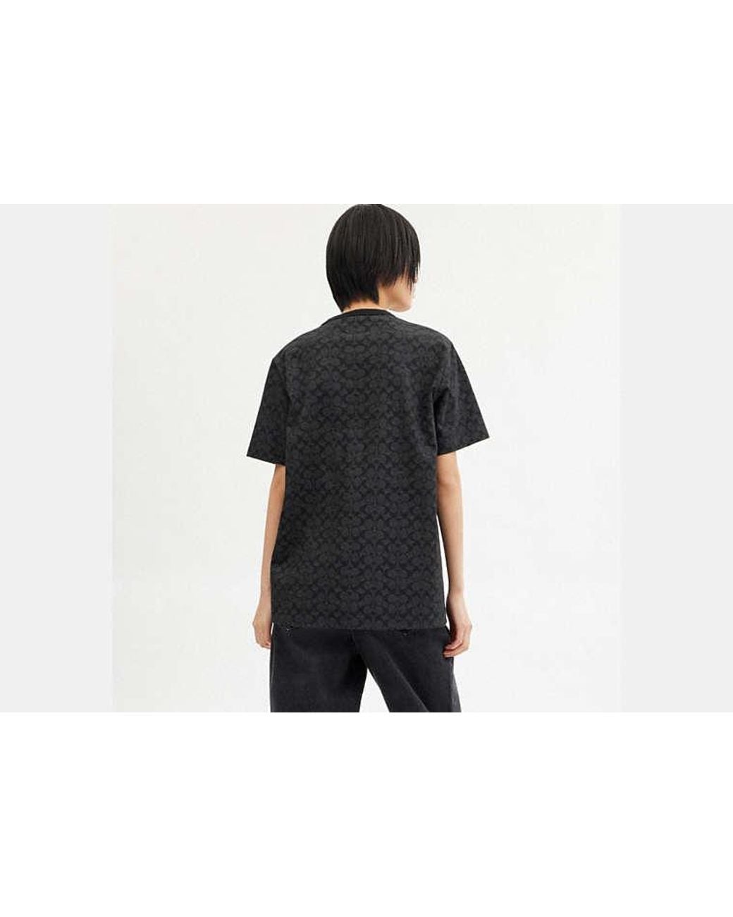 COACH Black Signature T-Shirt