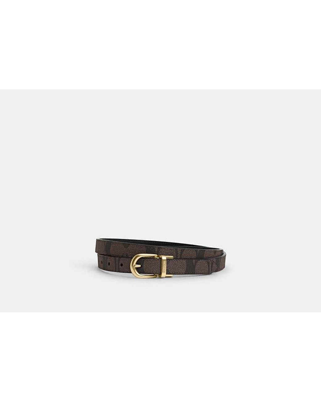 COACH Multicolor Classic Buckle Cut To Size Reversible Belt, 18 Mm