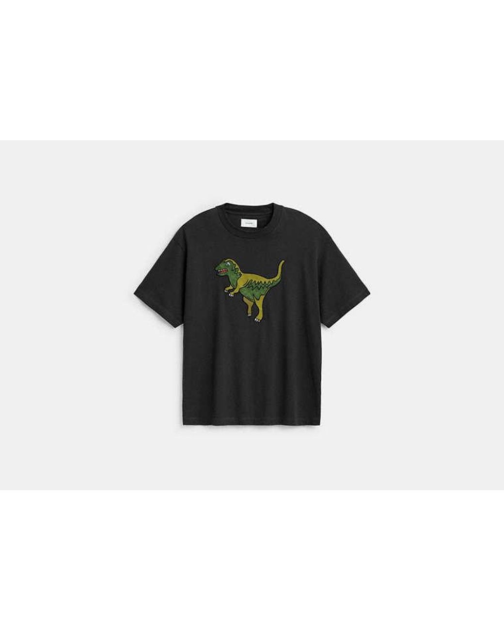 COACH Black Rexy Relaxed Fit T-Shirt